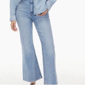 Denim forum twiggy high rise flare 25